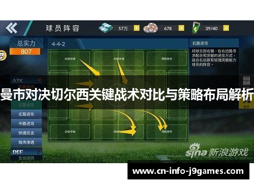 曼市对决切尔西关键战术对比与策略布局解析