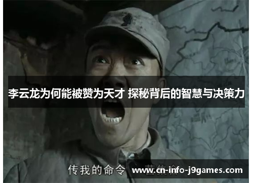 李云龙为何能被赞为天才 探秘背后的智慧与决策力